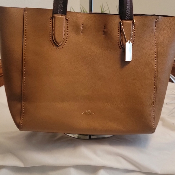 🔥Coach Leather Tote🔥 - Picture 1 of 11